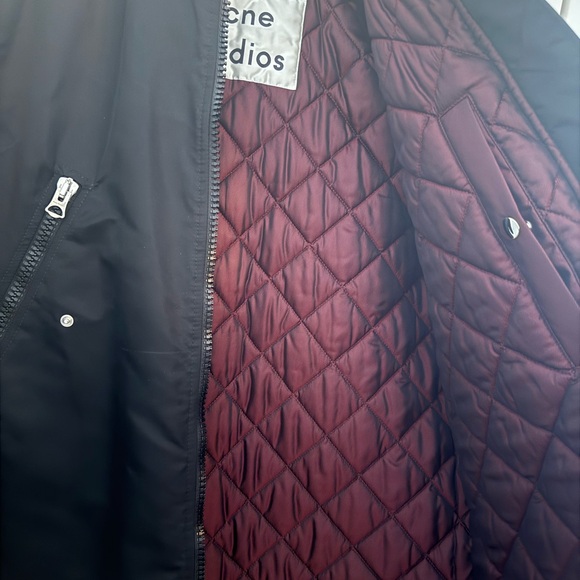 Acne Studio bomber jacket long, Excellent condition, Black, size xs - Picture 11 of 16